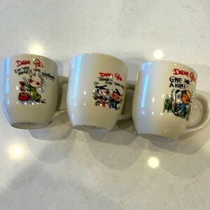 Dear God coffee cups Royal Norfolk. Excellent shape. Inspirational and assuring.